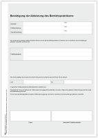 Bestätigung der Ableistung des Praktikums,...