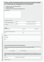 Antrag/Einverständniserklärung