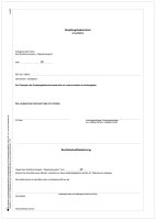 Empfangsbekenntnis Abschlusszeugnis gymnasiale Oberstufe,...