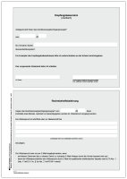 Empfangsbekenntnis Abschlusszeugnis gymnasiale Oberstufe,...