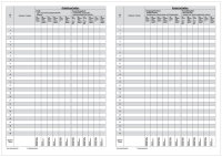 Bewertung Arbeits- und Sozialverhalten für 30 Schüler/innen, M-V