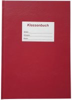 Klassenbuch für 1 Schuljahr, Stundenberichte von...