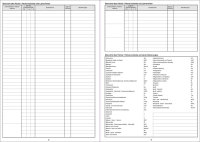 Klassenbuch für 1 Schuljahr, Stundenberichte von Montag bis Freitag, mit wöchentlichem Versäumnis-Nachweis, ohne Ausfallstatistik