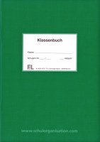 F&L Klassenbuch für die Berufsschule, Teilzeit, für 1 Schuljahr, grün