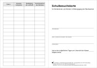 Schulbesuchskarte Berufsschule