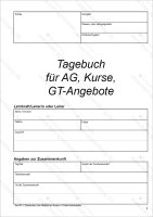 Tagebuch AG / Kurse / GT-Angebote
