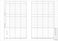 Notenbuch für Lehrer/innen, DIN A5, für 23 Fächer / Kurse und Klassen