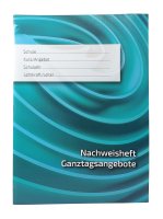 Nachweisheft für Ganztagsangebote ca. A4