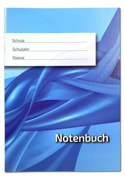Notenbuch für 29 Fächer, ohne Kopfnoten