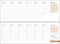 F&L Tischkalender Homeoffice Ausgabe 2026/2027