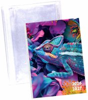 Set: F&L Erzieher/innen-Kompaktplaner Ausgabe 2026/2027 und passende Schutzhülle