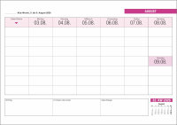 F&L - Tischkalender für Kindertagesstätten und Offene Ganztagsschulen, 2026/2027
