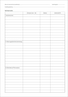 Komplett-Set für 1 Jahr handwerkliche Berufsausbildung (2x Block für den Ausbildungsnachweis mit täglichem Eintrag Mo-Sa und Wochenbericht, Schnellhefter silbergrau, Deckblatt grün)