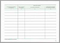 F&L Verbandbuch und  Unfallbuch für Kita Schule Kindertagesstätte (§ 24 Abs. 6 DGVU) - Erste-Hilfe-Dokumentation