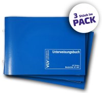 3er Pack Unterweisungsbuch für den betrieblichen...