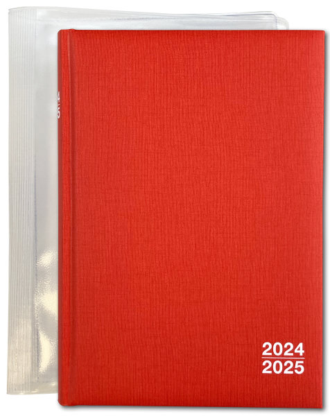 Set: F&L - Organisations- und Planungsbuch für Lehrer/innen 2024/2025, DIN A5, mit Schutzhülle