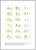 F&L Schreiblernheft „Buchstaben schreiben leicht gemacht", Lineaturgröße XL