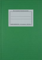 F&L – Protokollbuch DIN A5,  grün, punktiert