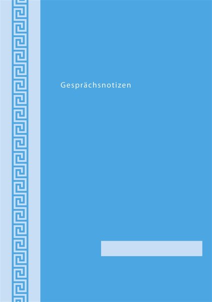Gesprächsnotizen to go, DIN A4