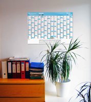 Schuljahres - Wandkalender DIN A2 für das Schuljahr 2026/27