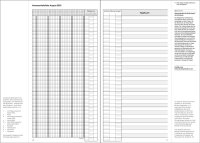F&L Gruppentagebuch (grün) für Kita, Hort mit Kalendarium Ausgabe 2025/2026