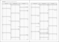 F&L Gruppentagebuch (grün) für Kita, Hort mit Kalendarium Ausgabe 2024/2025