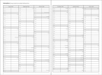 F&L Gruppentagebuch (blau) für Kita, Hort mit Kalendarium Ausgabe 2025/2026