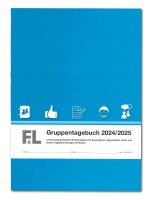 Gruppentagebuch (blau) für Kita, Hort mit Kalendarium Ausgabe 2023/2024