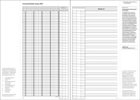 F&L Gruppentagebuch (orange) für Kita, Hort mit Kalendarium Ausgabe 2025/2026
