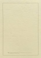 5er Pack Überreichungsmappe elfenbein, Titel u. Rahmen gold, genarbter Karton