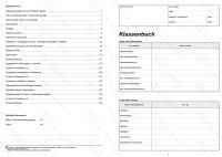 Klassenbuch Mo-Fr mit Wochenstunden-Statistik, 128 Seiten