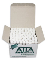ATLA – Kreide, Farbe weiß, Inhalt 72 Stück, konvex