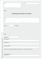 Bestätigung Urlaubsantrag Schüler,...