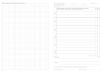 Ausbildungsnachweis / Berichtsheft für 1 Jahr Berufsausbildung, täglicher Eintrag (Mo-Sa) und Lehrarbeitsbeschreibung kariert