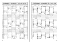 F&L - Lehrerkalender Basic Karton rot Ausgabe 2024/2025