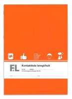 F&L  Kontaktliste bringt / holt, Nachweisheft...