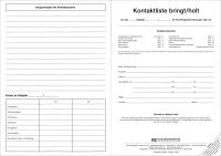 F&L  Kontaktliste bringt / holt, Nachweisheft...