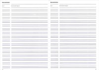 F&L  Kontaktliste bringt / holt, Nachweisheft für die Kita, für 1 Halbjahr