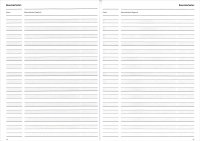 F&L  Anwesenheitsliste kommt / geht, Nachweisheft für die Kita, für 1 Halbjahr