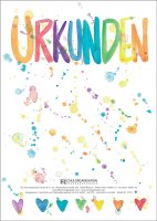 Lob-Urkunden für Kita und Grundschule, Block mit 24...