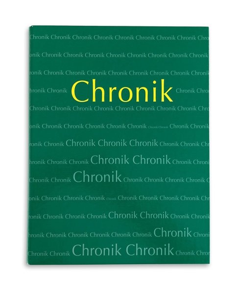 F&L - Chronik, Ordner für die Sammlung besonderer Ereignisse, ohne Inhalt