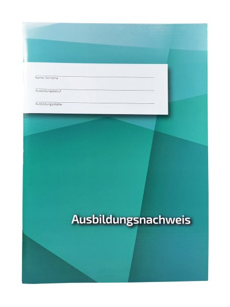 Ausbildungsnachweisheft für die praktische Berufsausbildung, für 50 Wochen, kariert