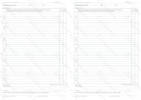 Ausbildungsnachweis / Berichtsheft für 1 Jahr praktische Berufsausbildung, täglicher Eintrag von Montag bis Sonntag