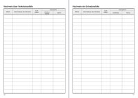 Bordbuch für das Kraftfahrzeug