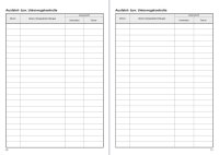 Bordbuch für das Kraftfahrzeug