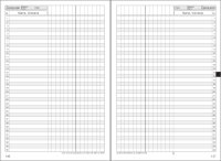 F&L Lehrerkalender Kompaktplaner HC, Wochentage horizontal, Ausgabe 2025/2026, DIN A5, grün