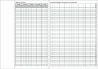 F&L Hortbuch, Gruppentagebuch