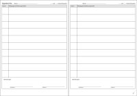 F&L Hortbuch, Gruppentagebuch