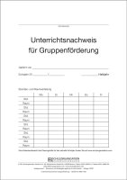 F&L Unterrichtsnachweis Gruppenförderung für die Schule, Kursheft