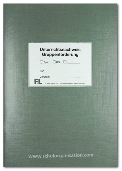 Unterrichtsnachweis für Gruppenförderung in der Kita, für Sprachförderung oder Hausaufgabenbegleitung